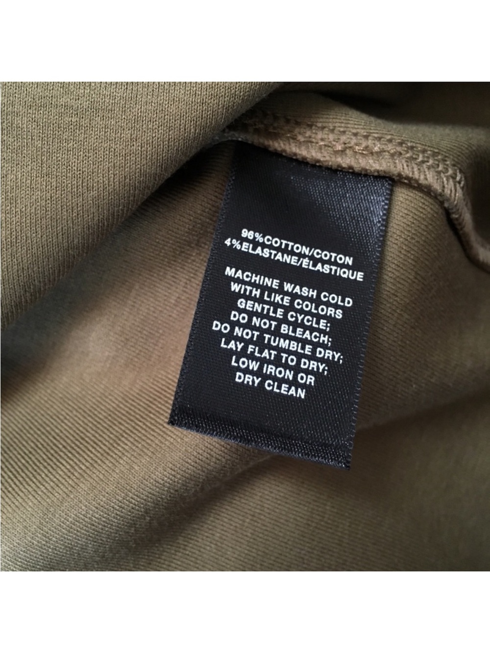 Lafayette 148 New York Olive Boat Neck
Green Tee Shirt in “Lilypad” - Picture 4 of 5